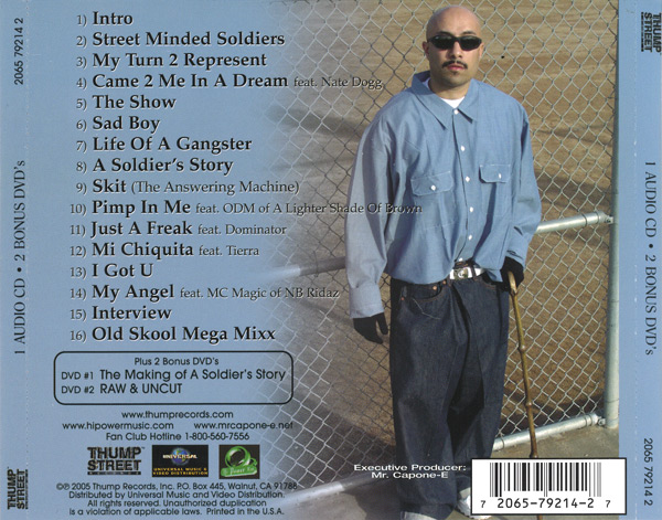 Mr. Capone-E - A Soldier's Story Chicano Rap